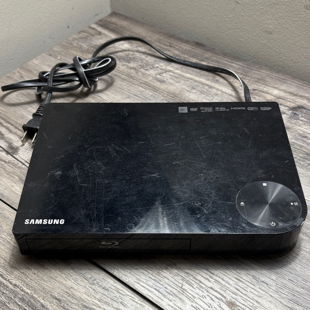 Samsung Black BluRay/DVD Media Player